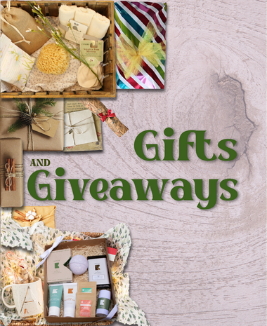 Gifts and Giveaways