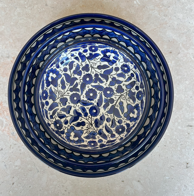 Ceramic plates Set of 3