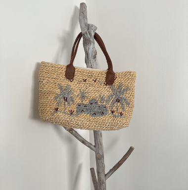 Handmade Small Bag Countryside Silver