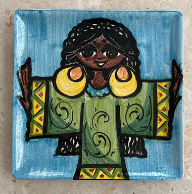 Handcrafted Ceramic Plate