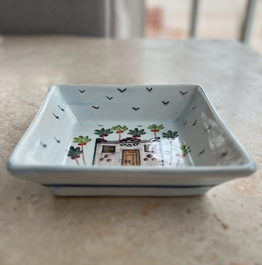 Handcrafted Ceramic Deep Plate