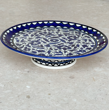 Ceramic Cake Plate Stand