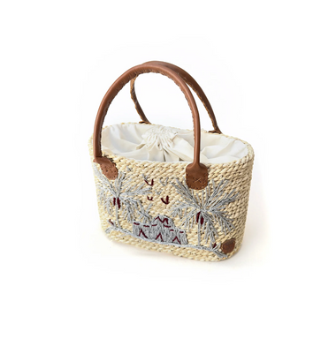 Handmade Small Bag Countryside Silver