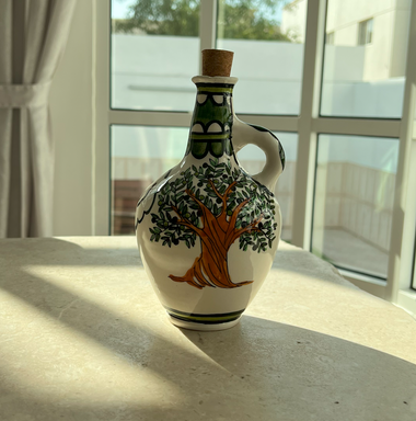 Ceramic Olive Oil Bottle