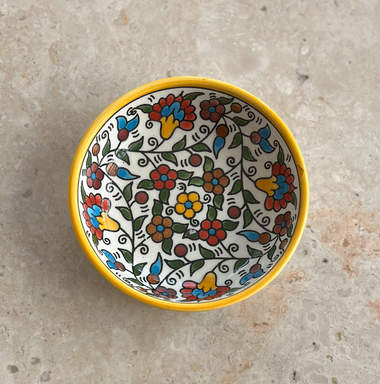 Ceramic Yellow Bowl